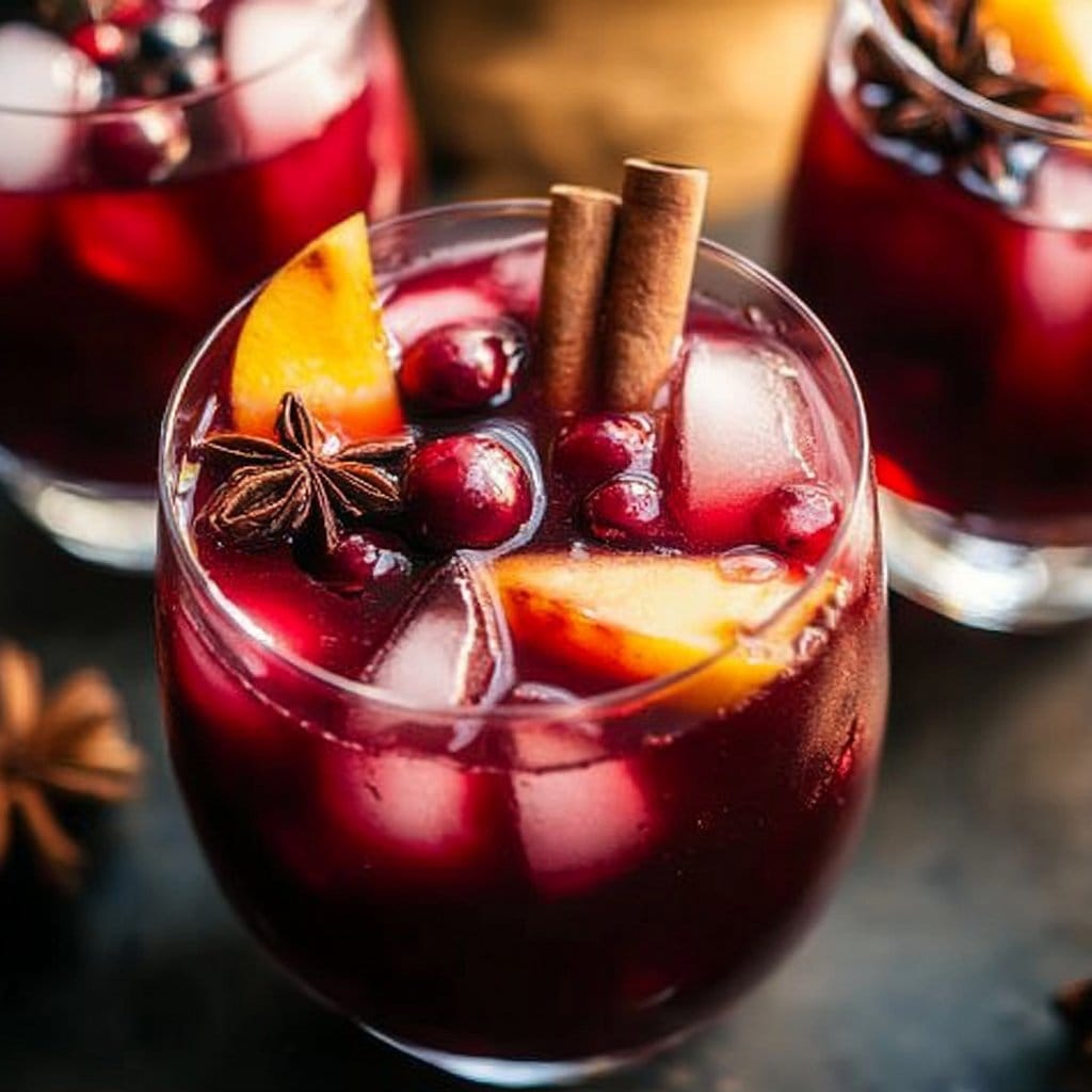 This Holiday Sangria recipe is the perfect Christmas cocktail for a crowd, infused with w…