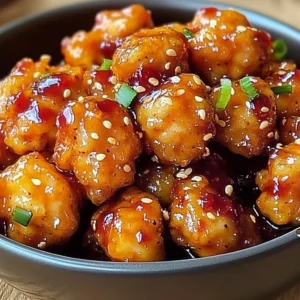 Bang Bang Chicken Spicy Bites served with a side of dipping sauce