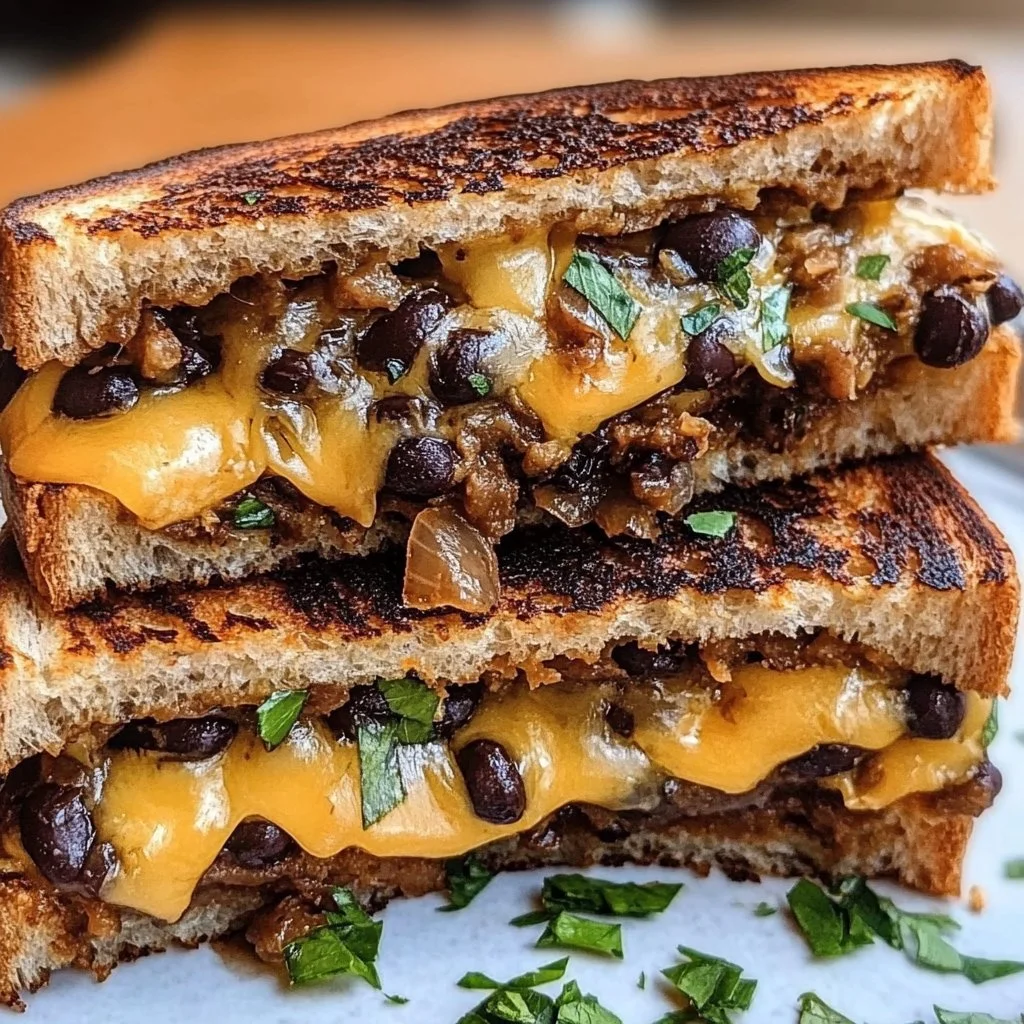 Black Bean Grilled Cheese
