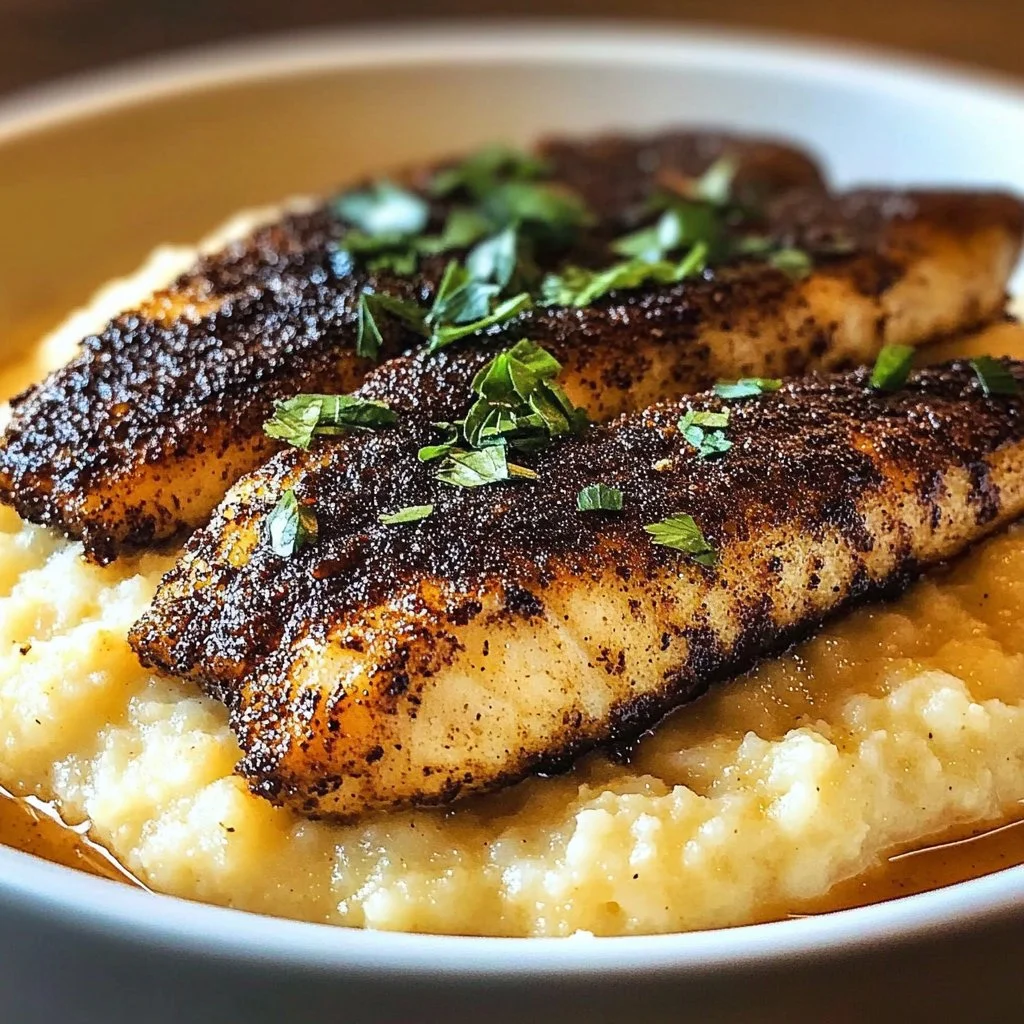Blackened Catfish and Grits: 5 Steps to Comforting Bliss