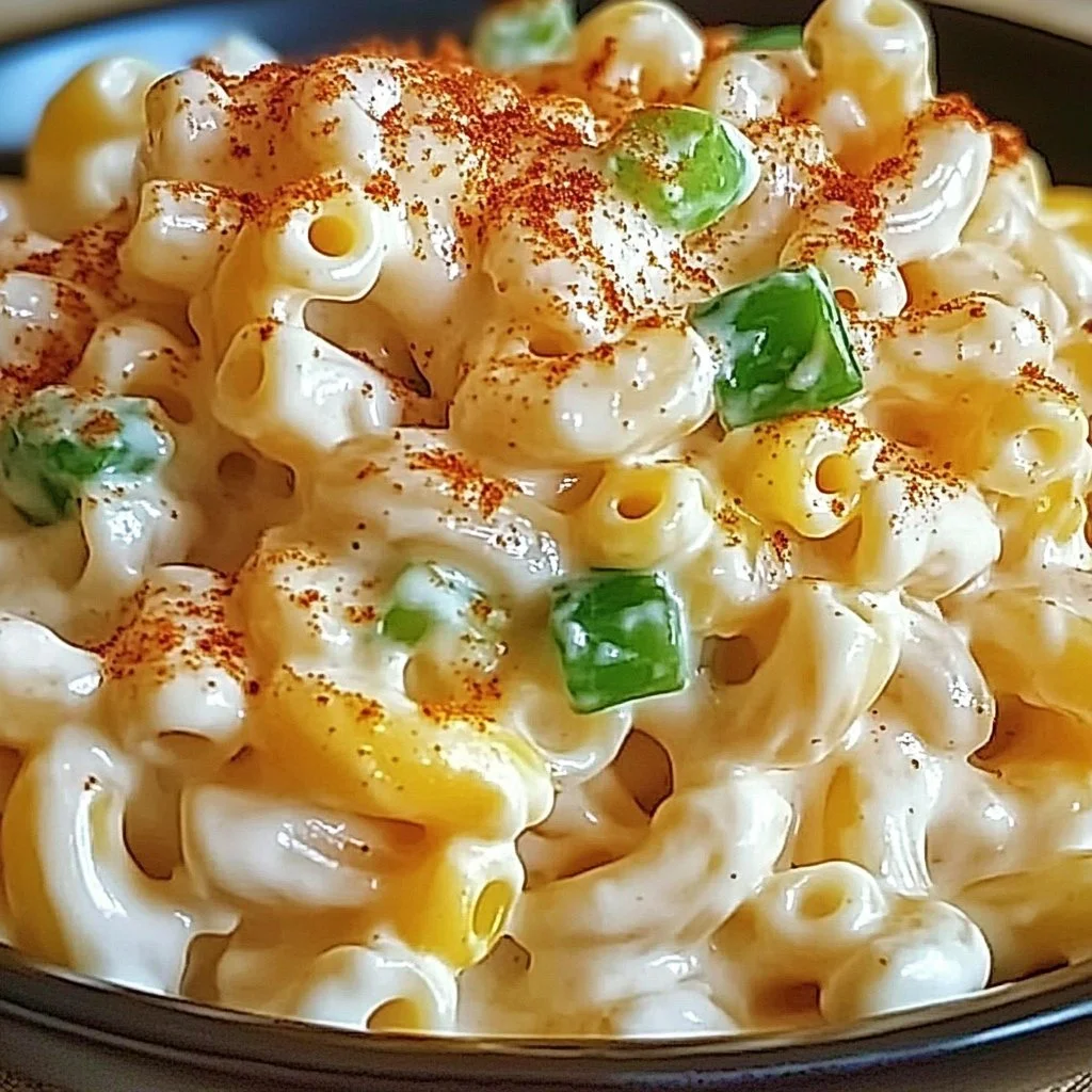 Cheddar Sour Cream Macaroni Salad