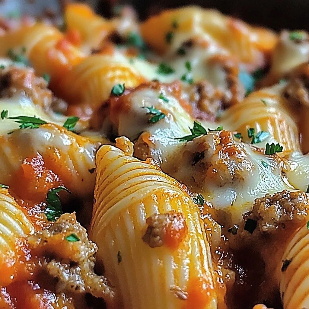 Cheesy Stuffed Jumbo Shells