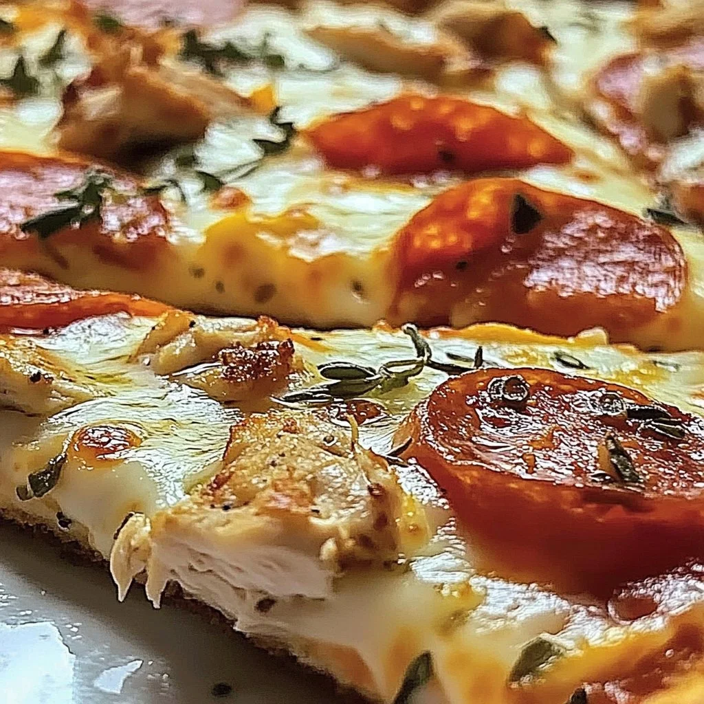 Chicken Crust Pizza