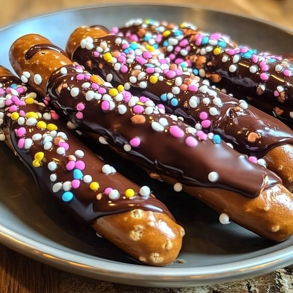 Chocolate-Covered Pretzels
