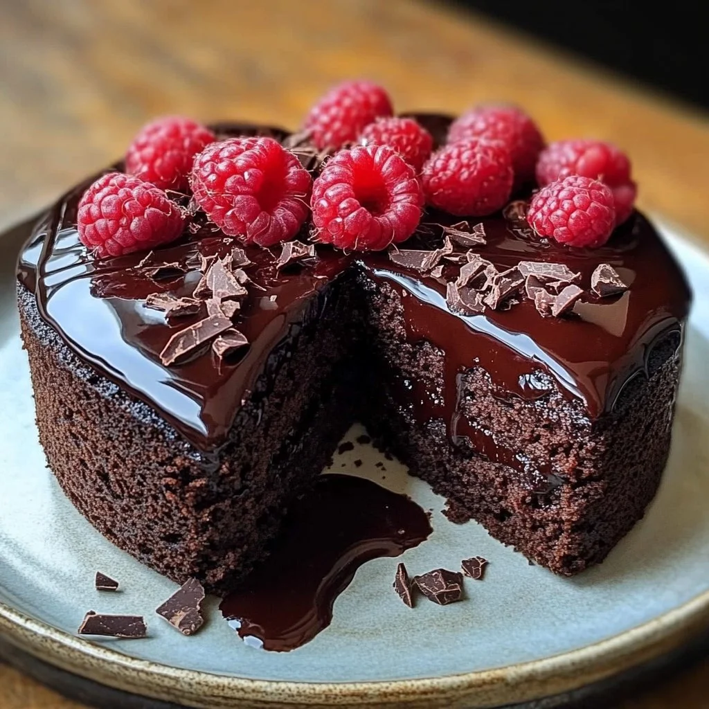 Chocolate Heart Cake