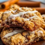 Delicious coffee cake cookies with a crumbly topping and rich flavor.