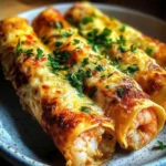 Delicious crab shrimp cheese taquitos served fresh