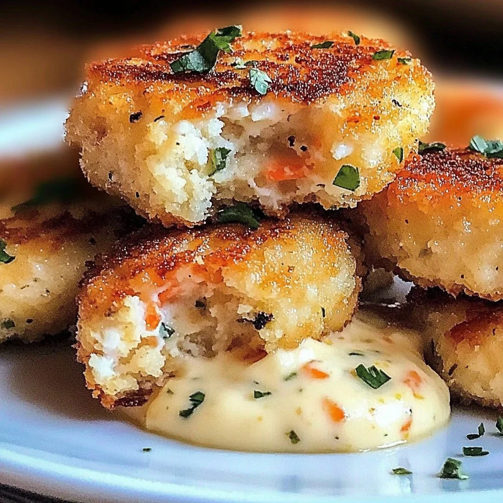 Crispy Shrimp Cakes with Lemon Aioli