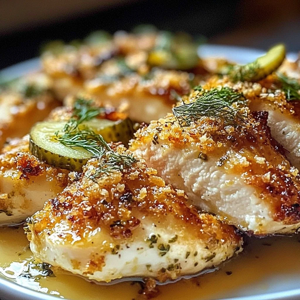 Dill Pickle Parmesan Chicken