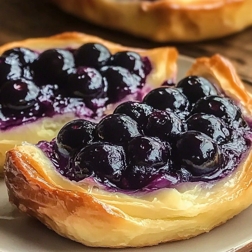 Easy Blueberry Danish