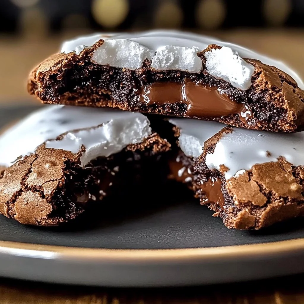 Easy Chocolate Crinkle Cookies