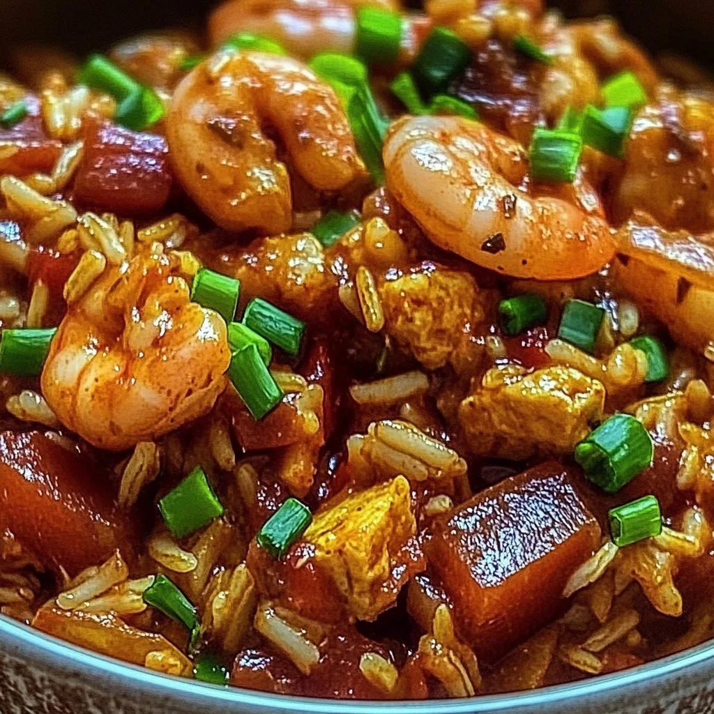 Easy Dump and Go Crockpot Jambalaya