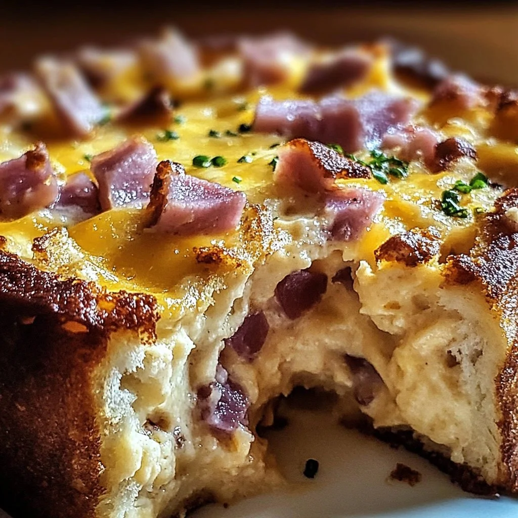 Easy Monte Cristo Breakfast Casserole