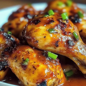 Spicy Easy Peri Peri Chicken ready to serve on a plate.