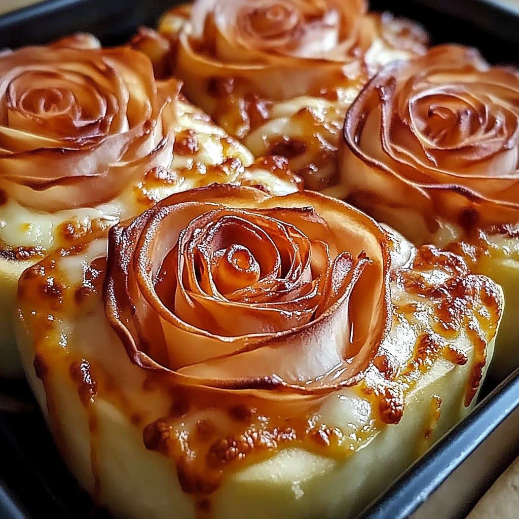 Easy Pizza Roses for Valentine’s Day