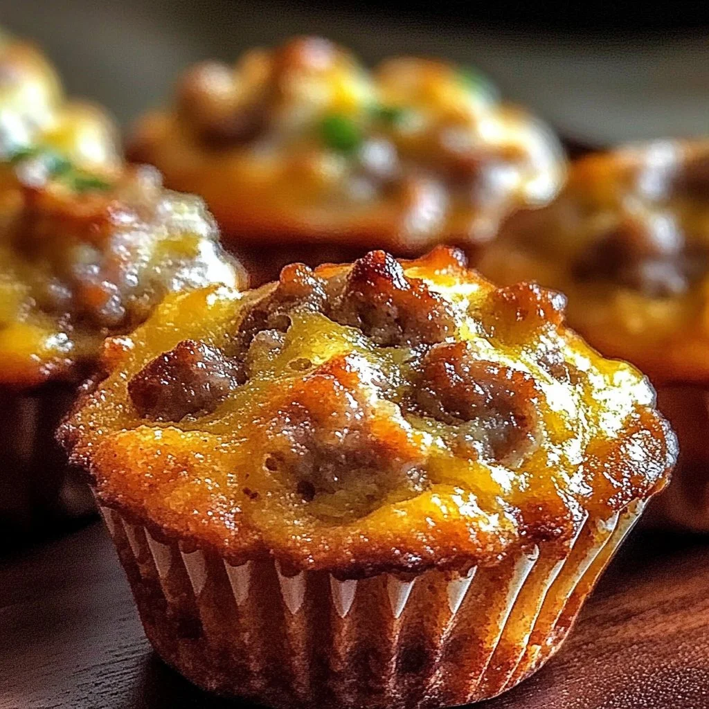Easy Sausage Breakfast Muffins