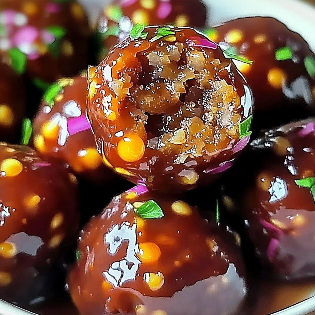 Delicious Fireball Whiskey Balls with a spicy cinnamon flavor