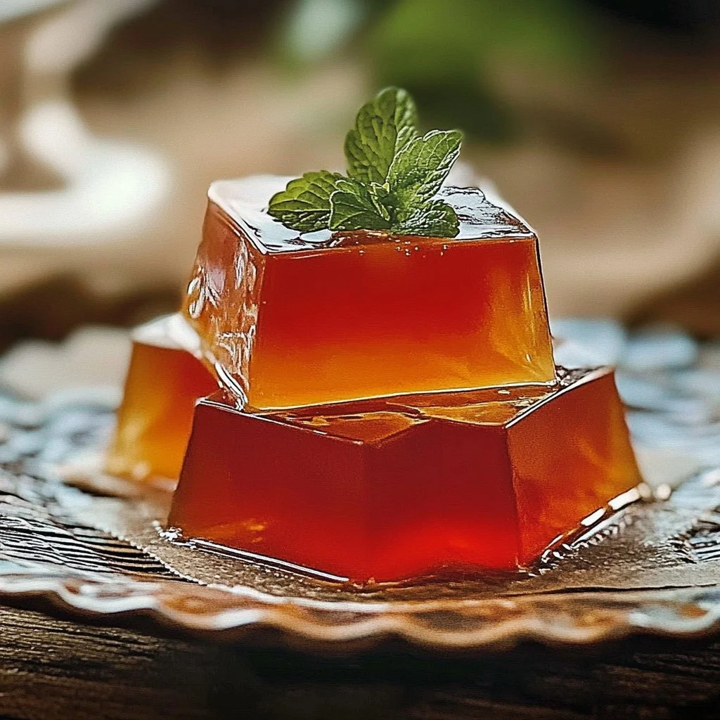 Gelatin Refreshing Drink or Snack