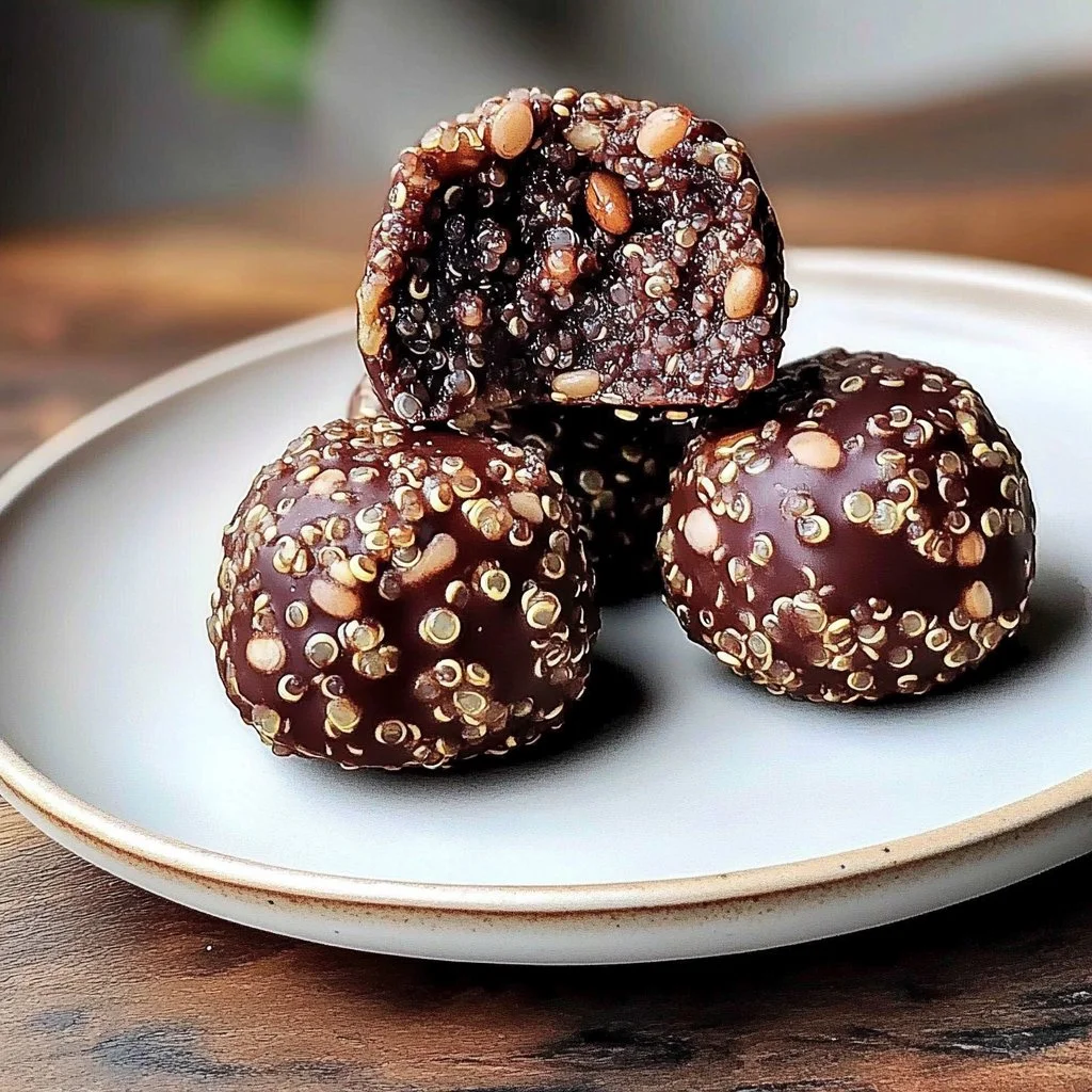 Gluten-Free Chocolate Quinoa Bites