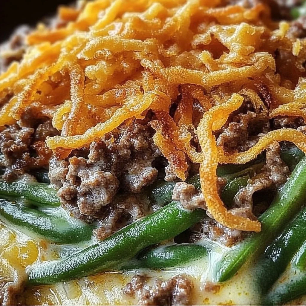 Hamburger Green Bean Casserole