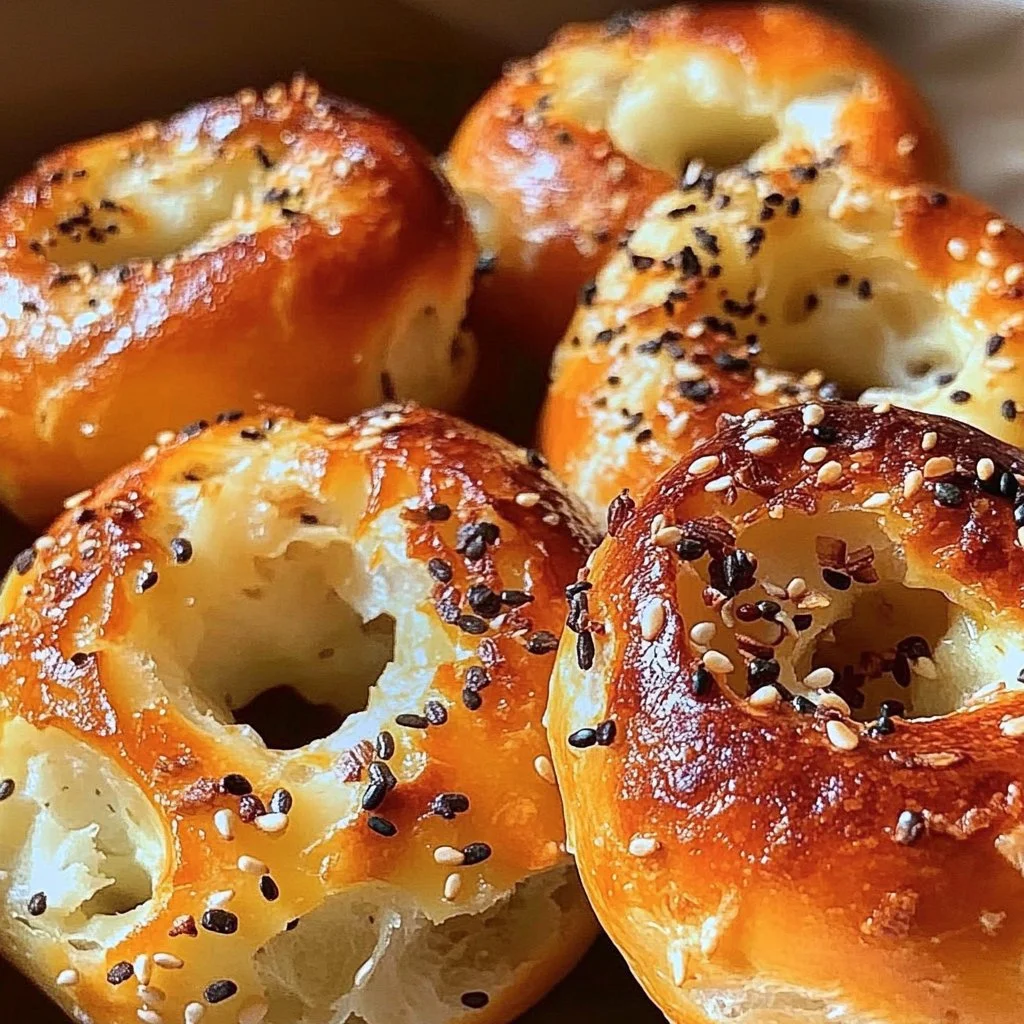 High protein bagel bites for guilt-free snacking options