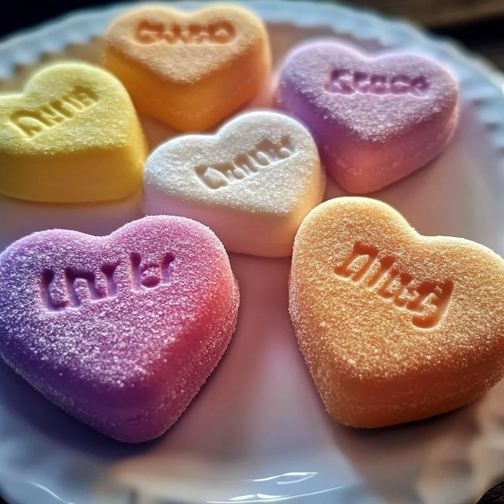 Homemade Candy Hearts
