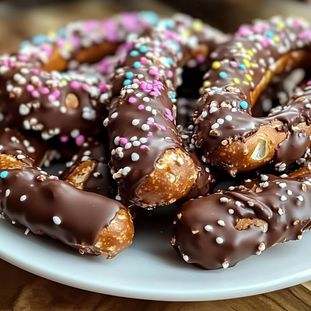 Homemade Chocolate Covered Pretzels