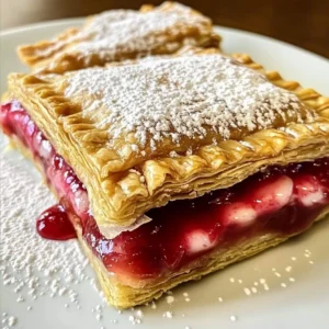 Delicious homemade pop tarts made with flaky pie crust and sweet fillings
