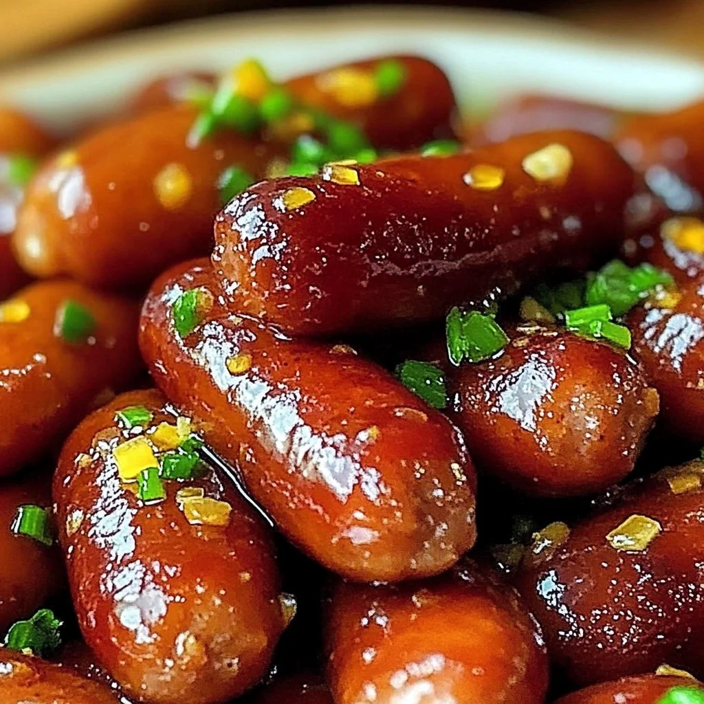 Hot Honey Garlic Little Smokies