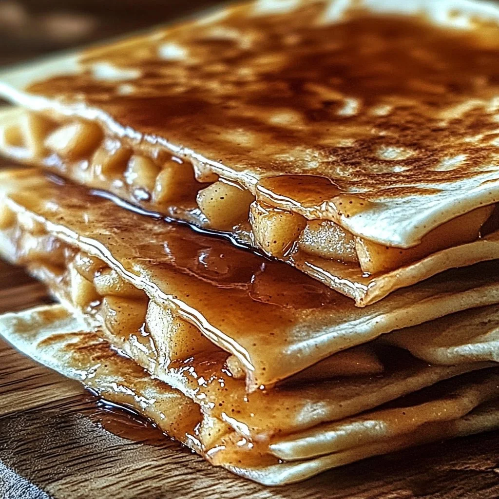 Irresistible Apple Cinnamon Breakfast Quesadillas