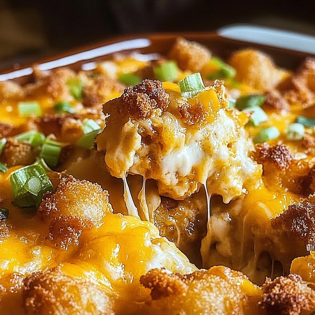 Irresistible Big Mac Tater Tot Casserole