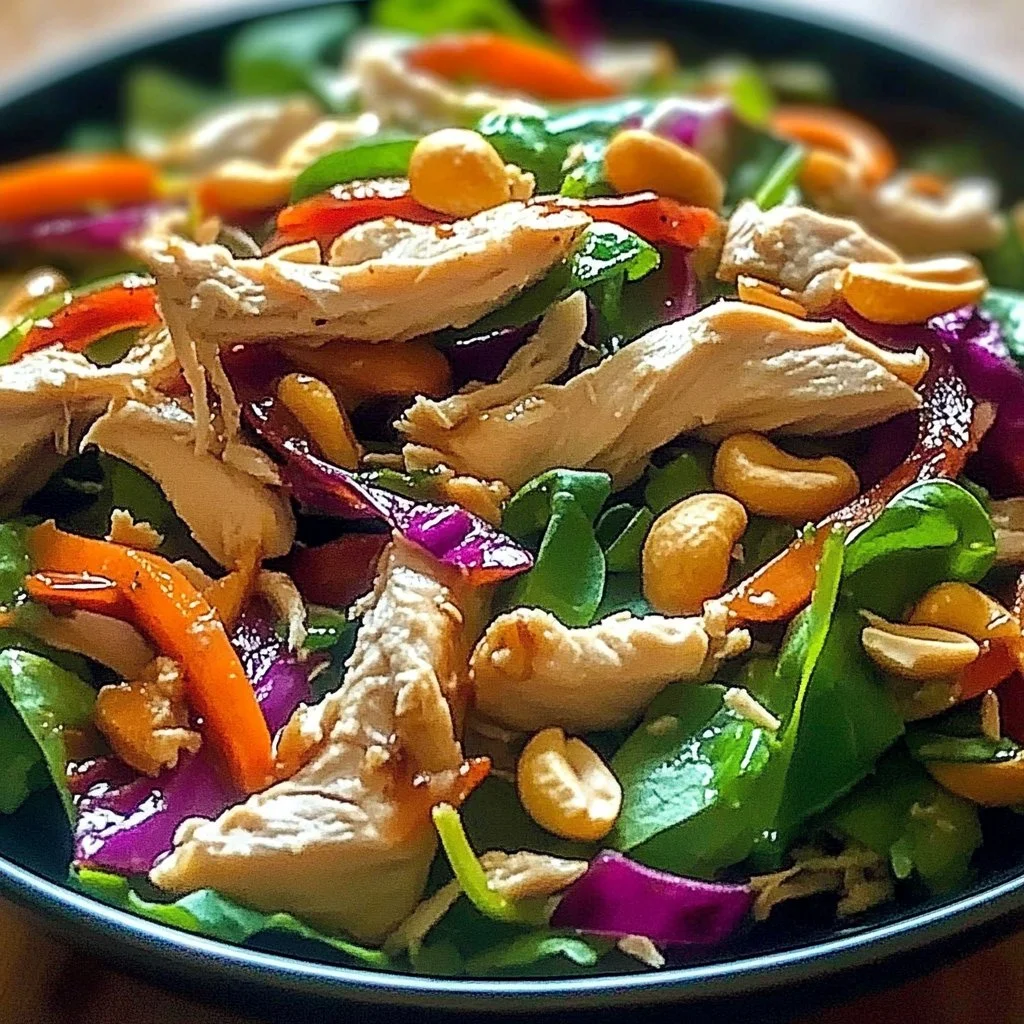 Irresistible Chicken Cashew Crunch Salad