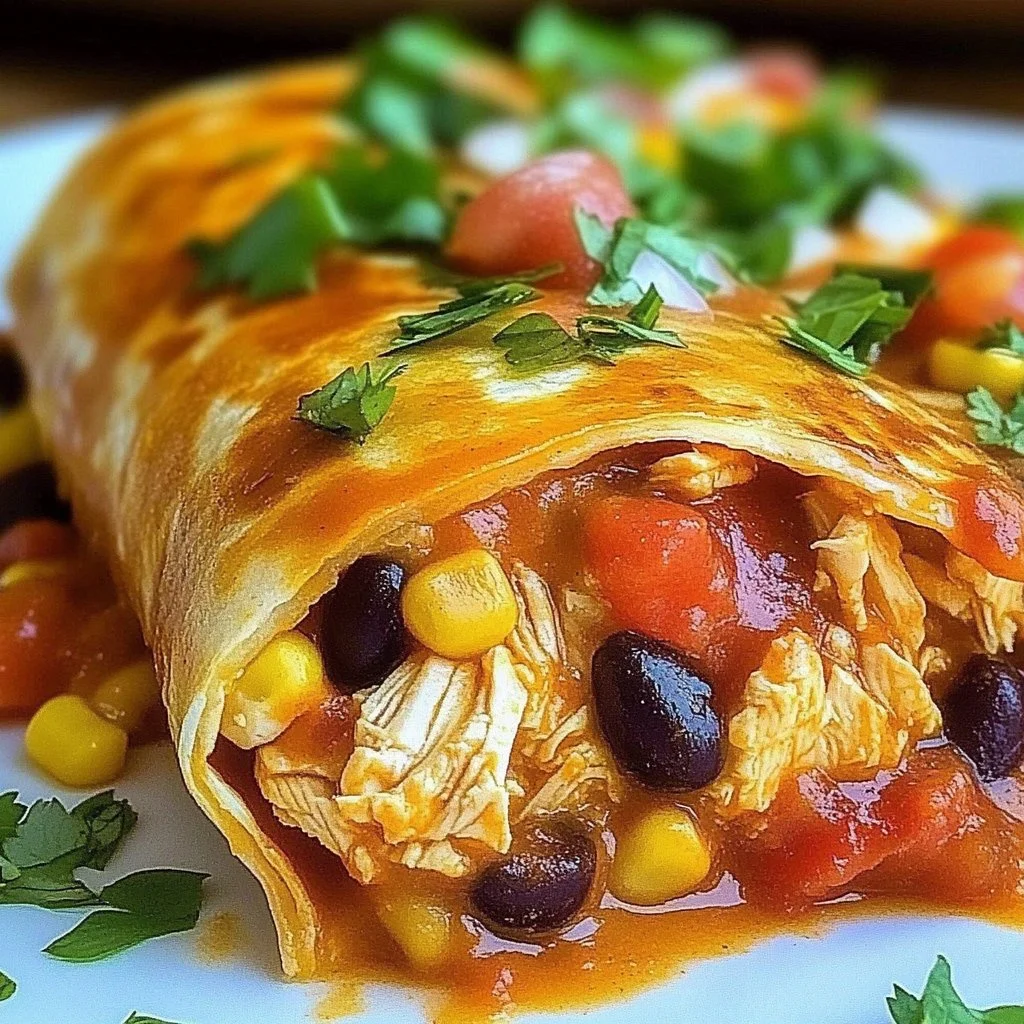 Irresistible Chicken Chimichanga Recipe