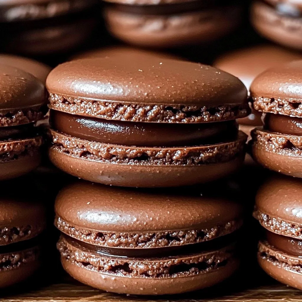 Irresistible French Chocolate Macarons