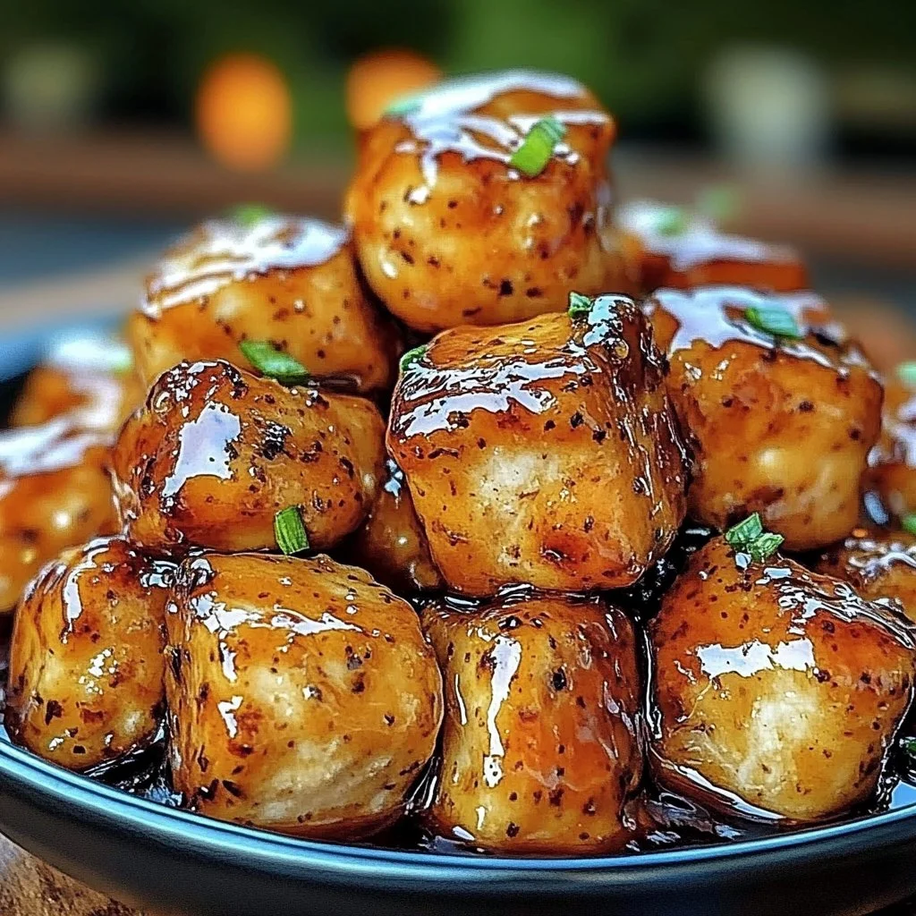 Irresistible Honey Mustard Chicken Cubes