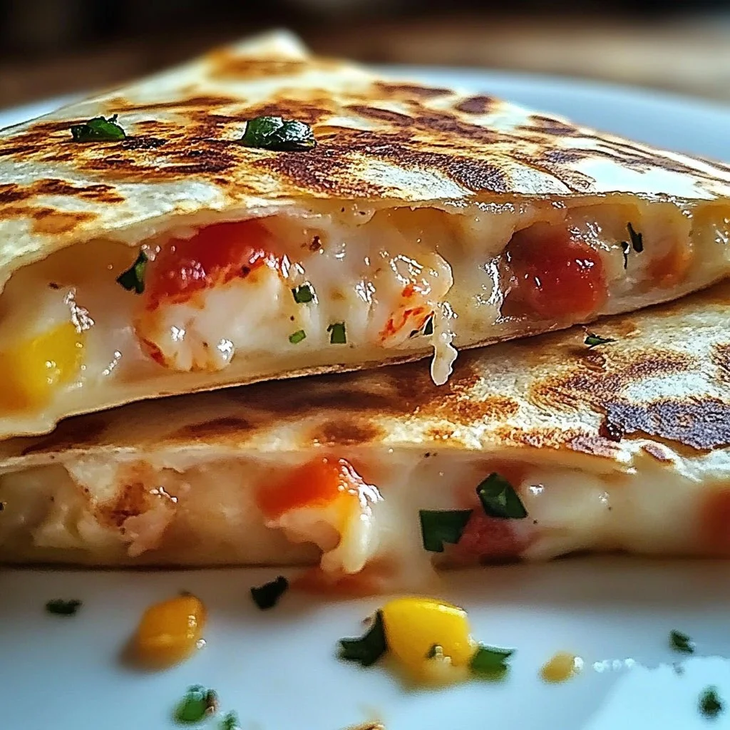 Irresistible Lobster Quesadilla