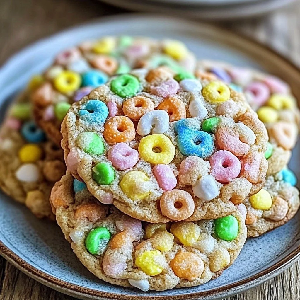 Irresistible Lucky Charms Cookies Recipe