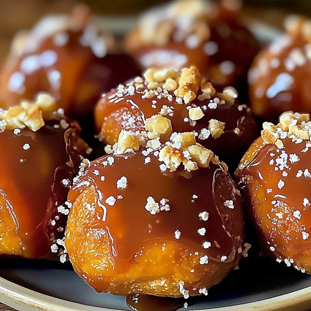 Irresistible No-Bake Salted Caramel Pretzel Bites