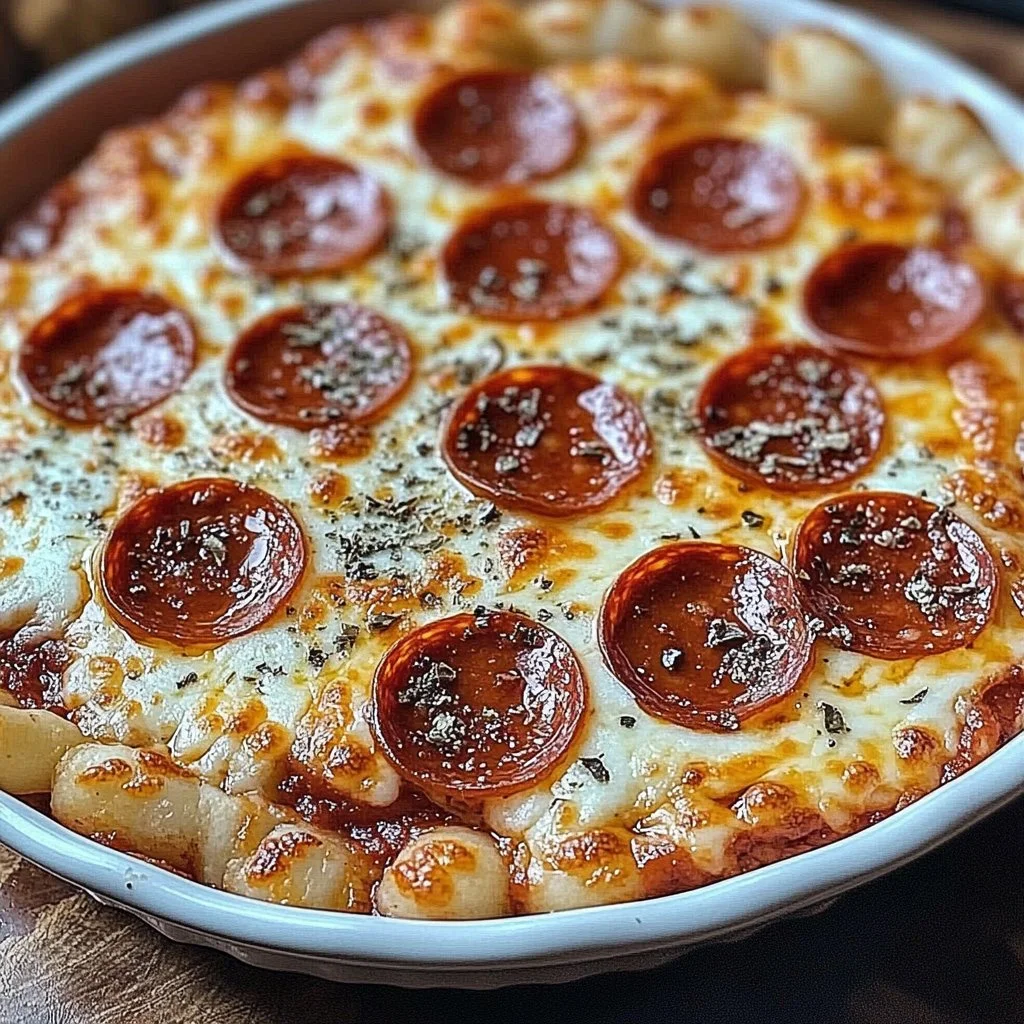 Irresistible Pepperoni Pizza Dip
