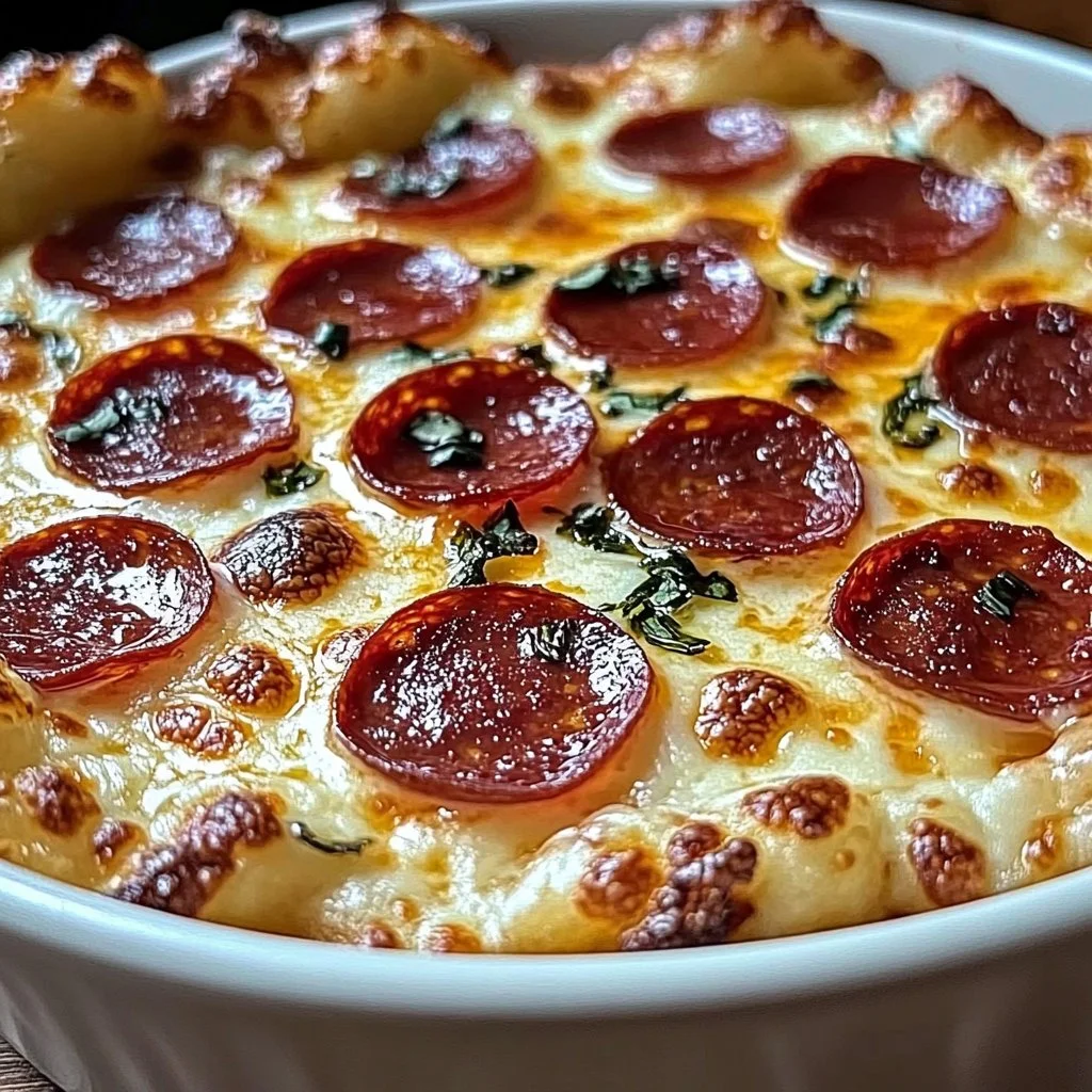 Irresistible Pepperoni Pizza Dip