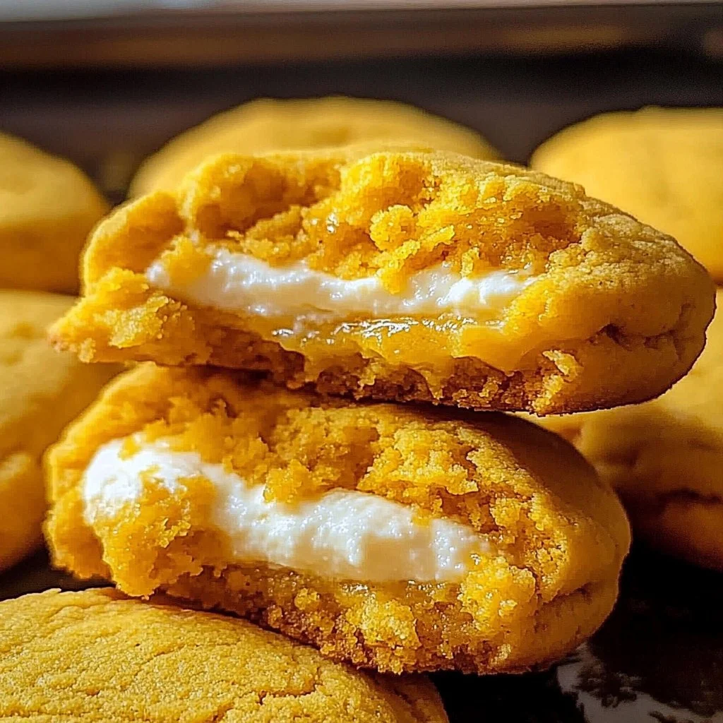 Irresistible Pumpkin Cheesecake Cookies
