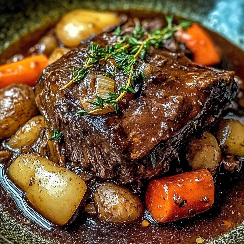 Irresistible Red Wine Pot Roast