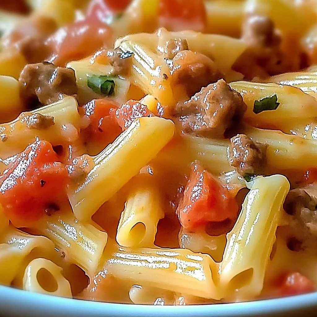 Irresistible Rotel Pasta Fiesta