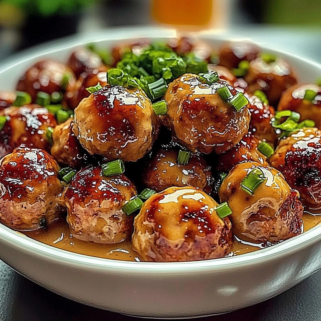 Irresistible Sweet Chili Chicken Meatballs