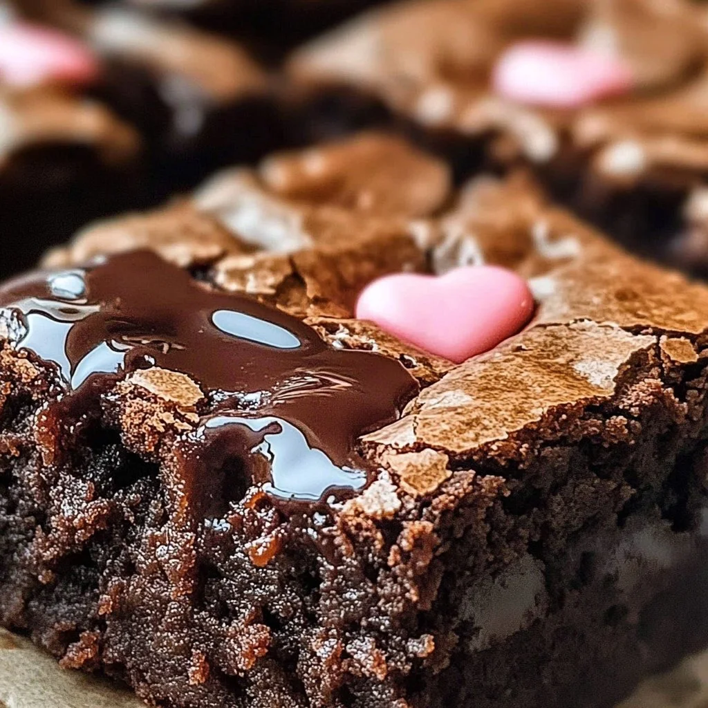 Irresistible Valentine Brownie Box