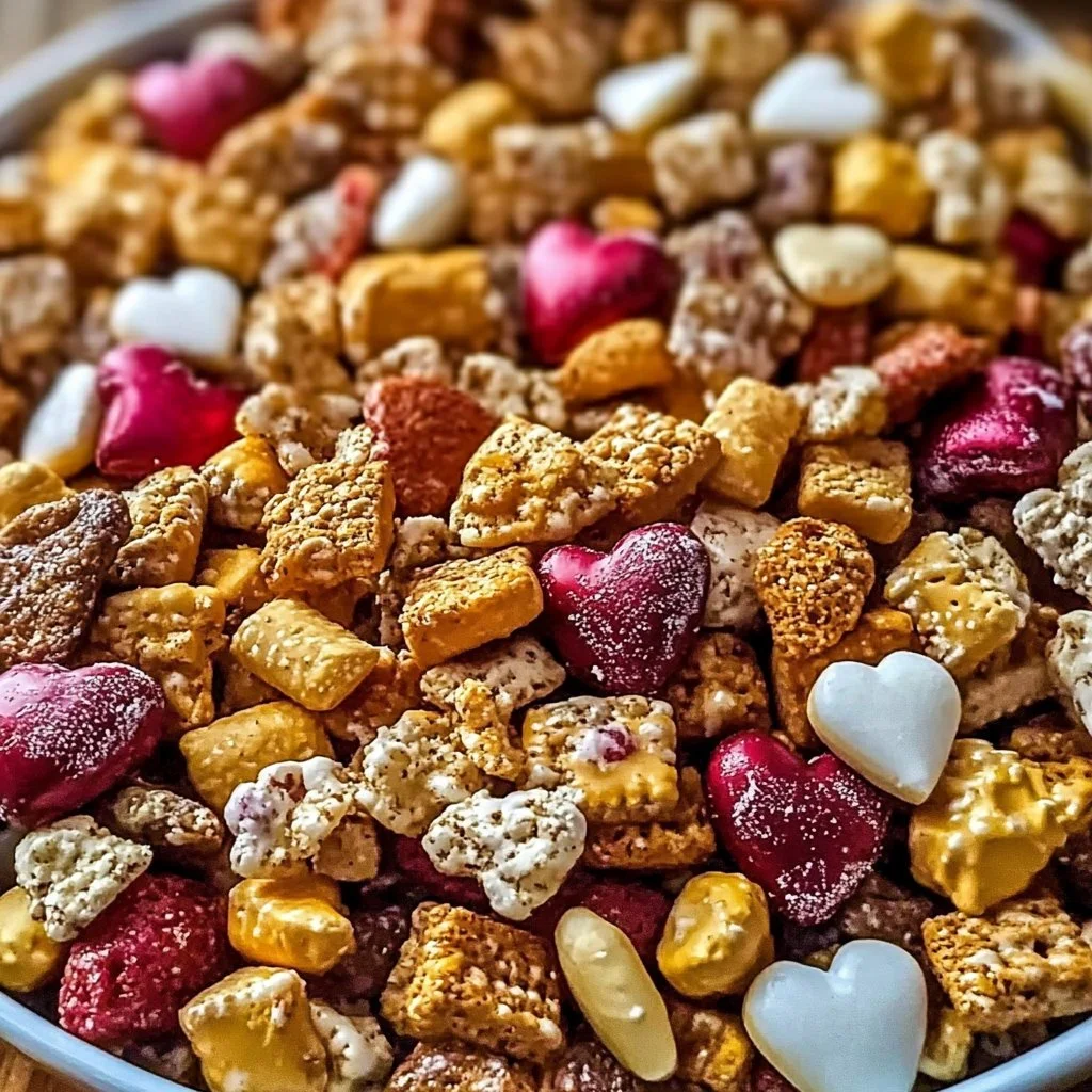 Irresistible Valentine's Day Snack Mix