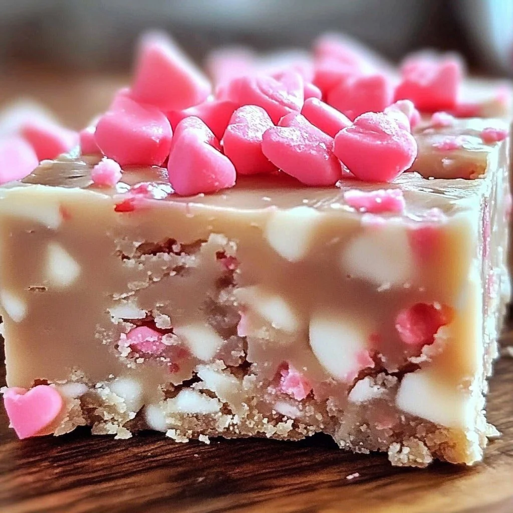 Irresistible Valentine's Day Sugar Cookie Fudge Recipe