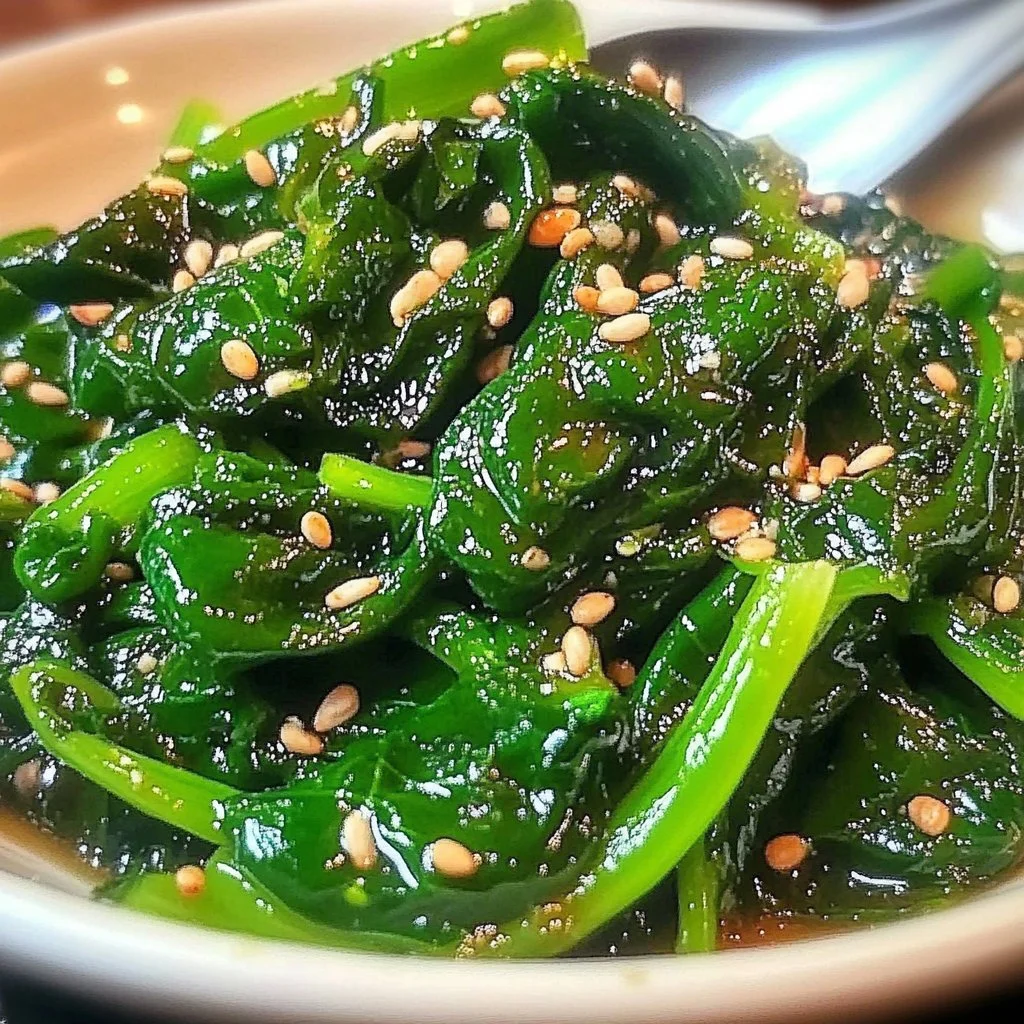 Korean Spinach Salad (Sigeumchi Namul)