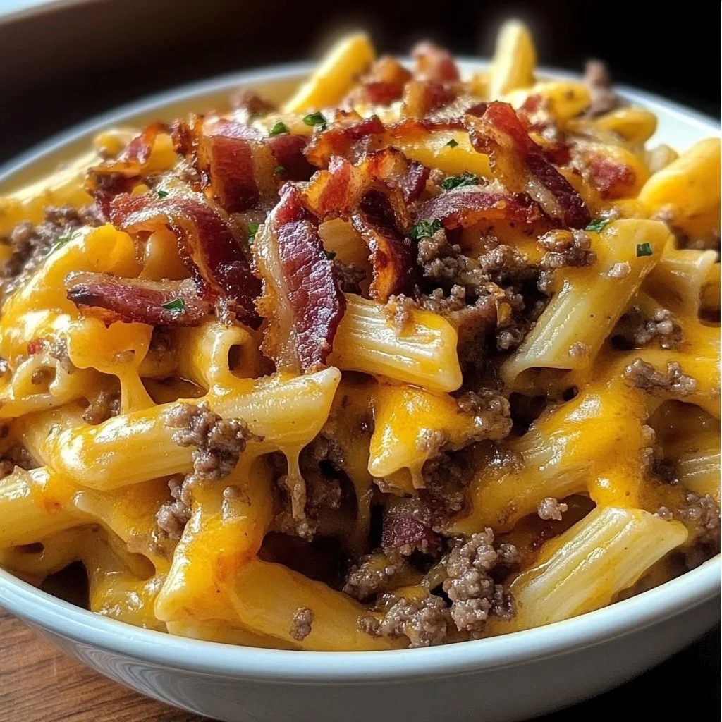 Loaded Bacon Cheeseburger Pasta: 7 Comforting Reasons to Indulge