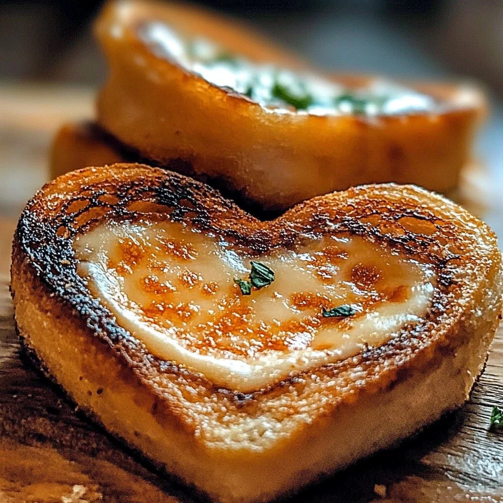 Mini Grilled Cheese Hearts